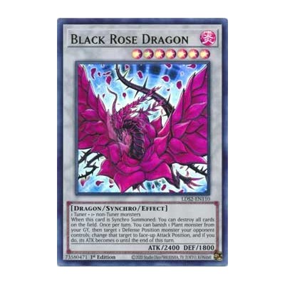 Black Rose Dragon - LDS2-EN110