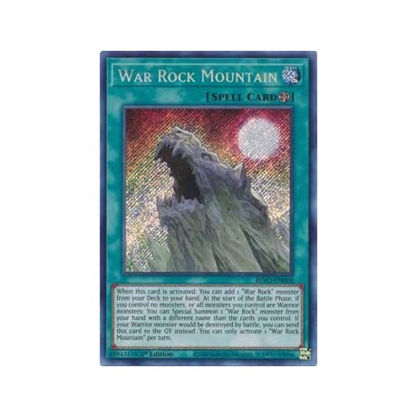 War Rock Mountain - BLVO-EN000