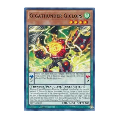 Gigathunder Giclops - BLVO-EN032