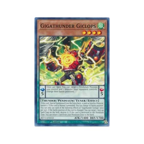 Gigathunder Giclops - BLVO-EN032