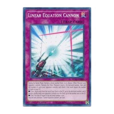 Linear Equation Cannon - BLVO-EN080