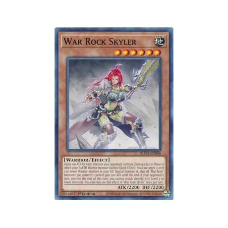 War Rock Skyler - BLVO-EN096