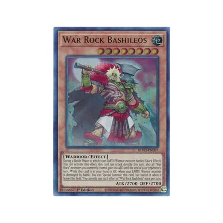 War Rock Bashileos - BLVO-EN097