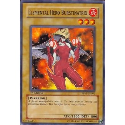 Elemental HERO Burstinatrix - TLM-AE002 - Versão Ásia