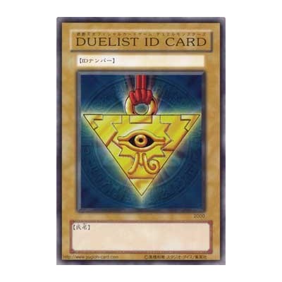 Duelist ID Card - S/N - Common - OBS: Nome esta escrito na carta