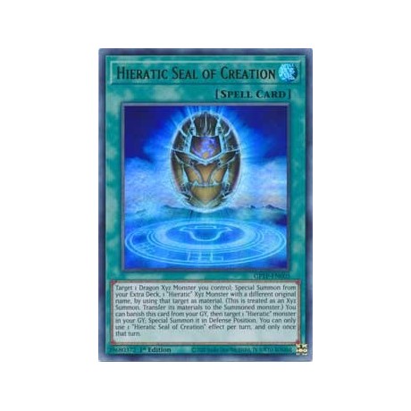 Hieratic Seal of Creation - GFTP-EN005