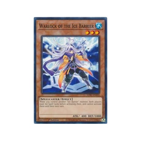 Warlock of the Ice Barrier - SDFC-EN010