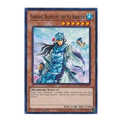 General Raiho of the Ice Barrier - SDFC-EN015