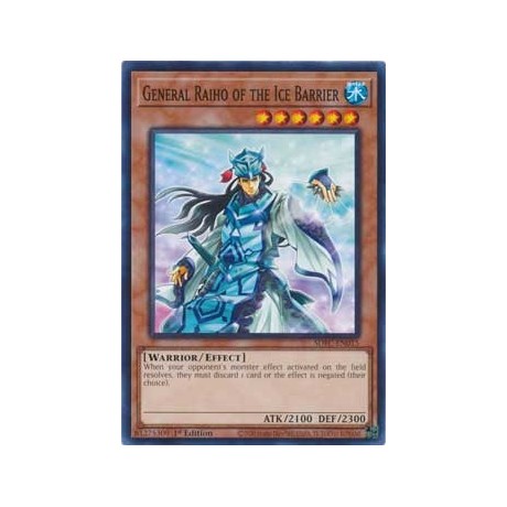 General Raiho of the Ice Barrier - SDFC-EN015