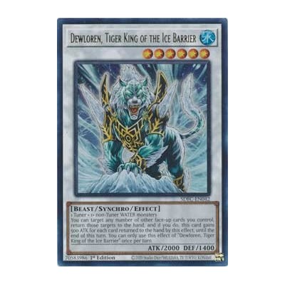 Dewloren, Tiger King of the Ice Barrier - SDFC-EN042