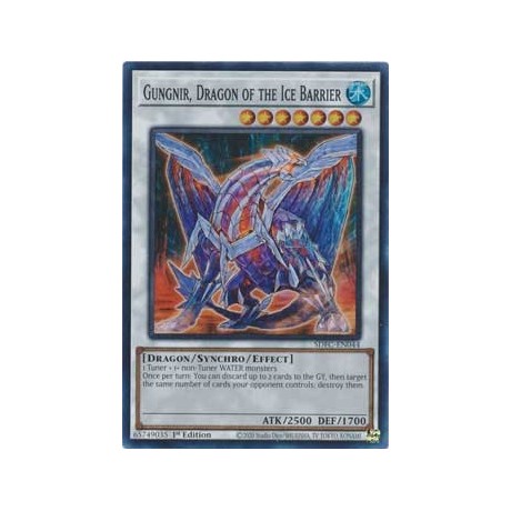 Gungnir, Dragon of the Ice Barrier - SDFC-EN044