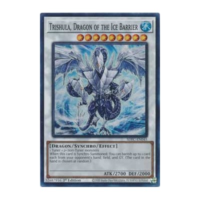 Trishula, Dragon of the Ice Barrier - SDFC-EN045