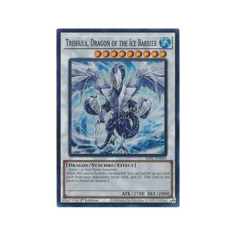 Trishula, Dragon of the Ice Barrier - SDFC-EN045