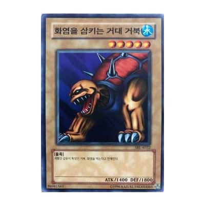 Giant Turtle Who Feeds on Flames - SRL-K022