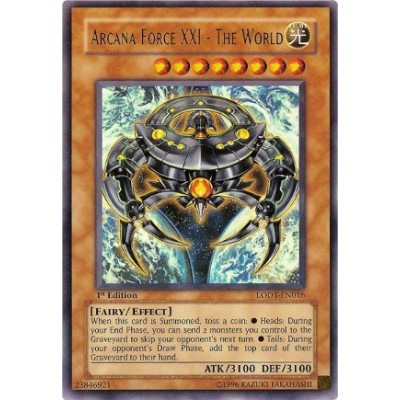 Arcana Force XXI - The World - LODT-EN016