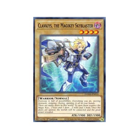 Clavkiys, the Magikey Skyblaster - DAMA-EN010