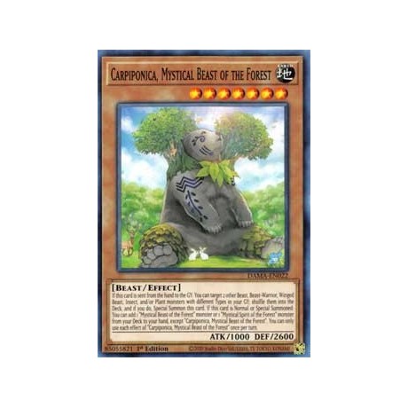 Carpiponica, Mystical Beast of the Forest - DAMA-EN022