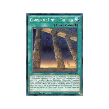 Chronomaly Temple - Trilithon - DAMA-EN059