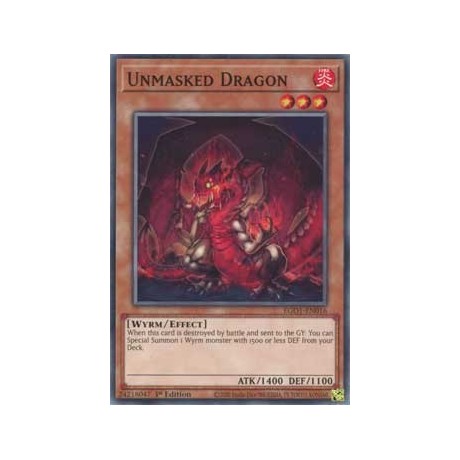 Unmasked Dragon - EGO1-EN016