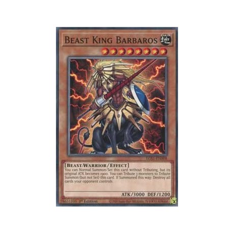 Beast King Barbaros - EGS1-EN008