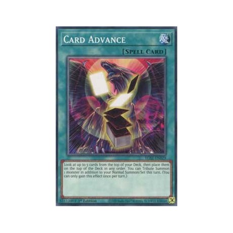 Card Advance - EGS1-EN029