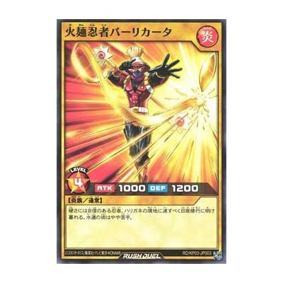 Masked Fiery Noodle Ninja Barikata - RD/KP03-KR003