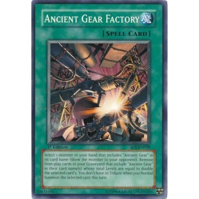 Ancient Gear Factory - SOI-EN039