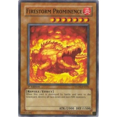 Firestorm Prominence - STON-EN026