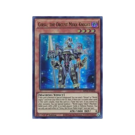 Girsu, the Orcust Mekk-Knight - MP21-EN056