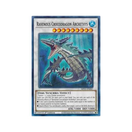 Ravenous Crocodragon Archethys - MP21-EN067