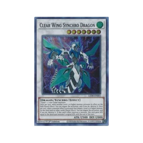 Clear Wing Synchro Dragon - LED8-EN001