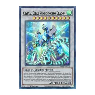 Crystal Clear Wing Synchro Dragon - LED8-EN005