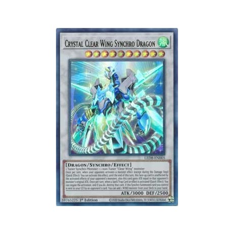 Crystal Clear Wing Synchro Dragon - LED8-EN005