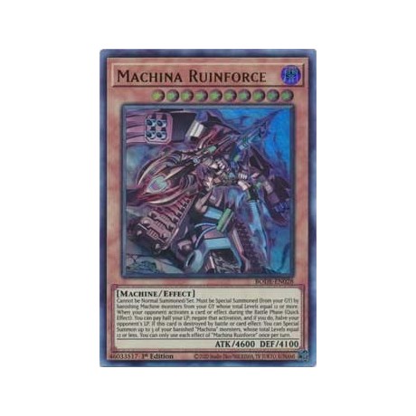 Machina Ruinforce - BODE-EN028