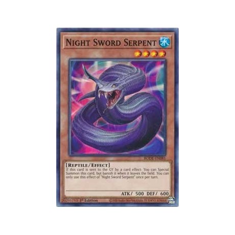 Night Sword Serpent - BODE-EN081