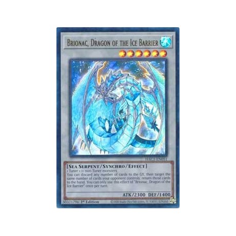 Brionac, Dragon of the Ice Barrier - HAC1-EN051