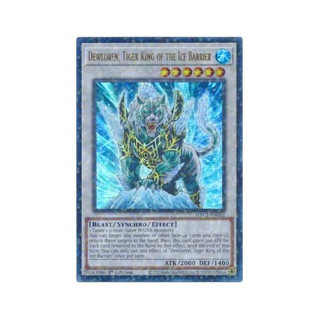 Dewloren, Tiger King of the Ice Barrier - HAC1-EN052