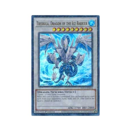 Trishula, Dragon of the Ice Barrier - HAC1-EN054