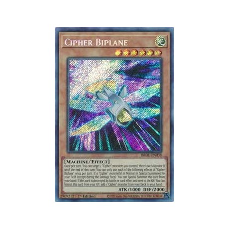 Cipher Biplane - BROL-EN038