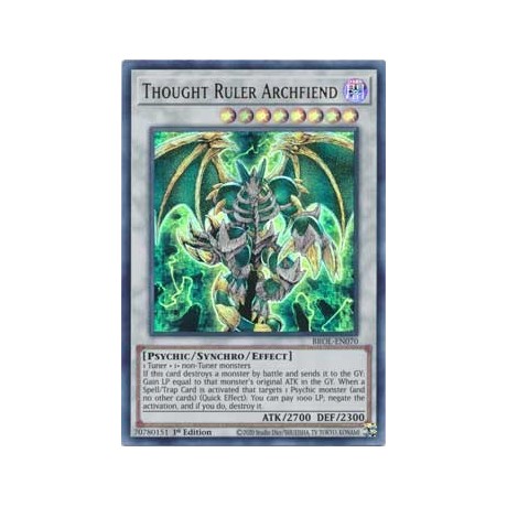 Thought Ruler Archfiend - BROL-EN070