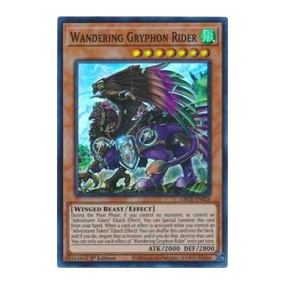 Wandering Gryphon Rider - GRCR-EN028