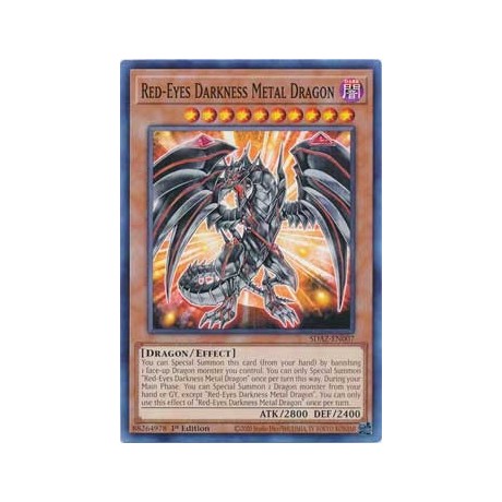 Red-Eyes Darkness Metal Dragon - SDAZ-EN007