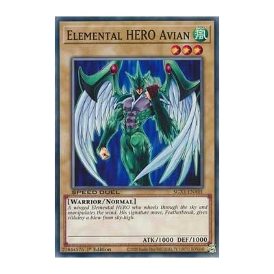 Elemental HERO Avian - SGX1-ENA01