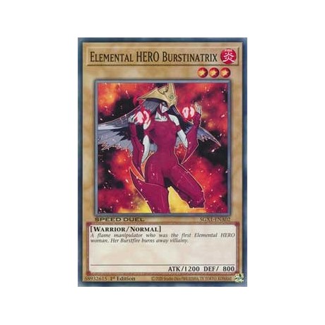 Elemental HERO Burstinatrix - SGX1-ENA02