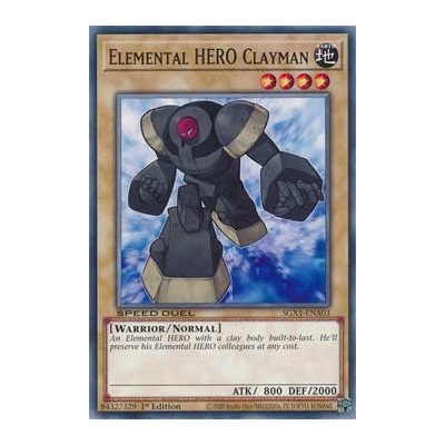 Elemental HERO Clayman - SGX1-ENA03