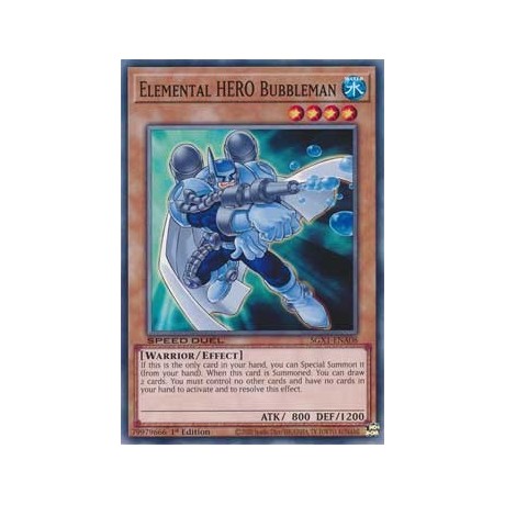 Elemental HERO Bubbleman - SGX1-ENA08