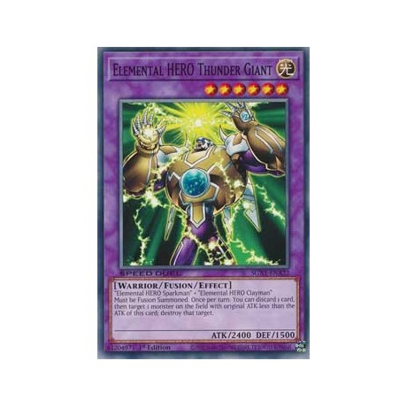 Elemental HERO Thunder Giant - SGX1-ENA22