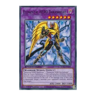 Elemental HERO Darkbright - SGX1-ENA25