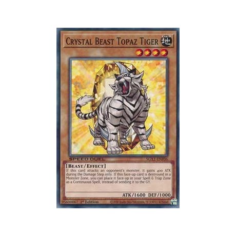 Crystal Beast Topaz Tiger - SGX1-ENF06