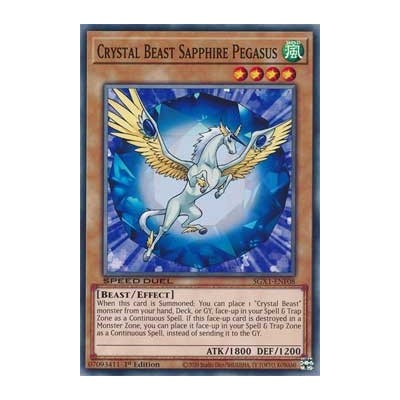 Crystal Beast Sapphire Pegasus - SGX1-ENF08